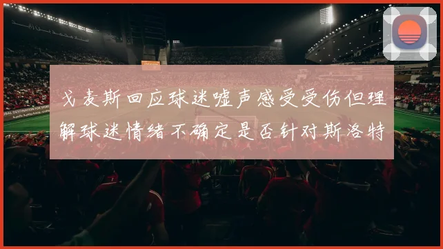 戈麦斯回应球迷嘘声感受受伤但理解球迷情绪不确定是否针对斯洛特